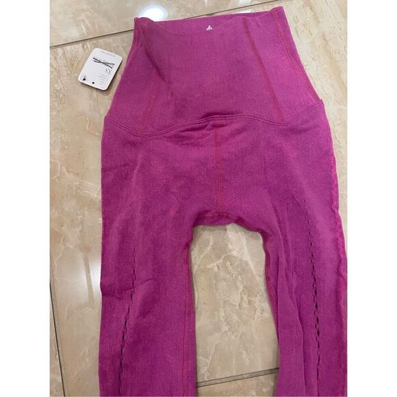 Free People High-Rise Full-Length Running Through My Mind Leggings Size XS - Picture 4 of 8